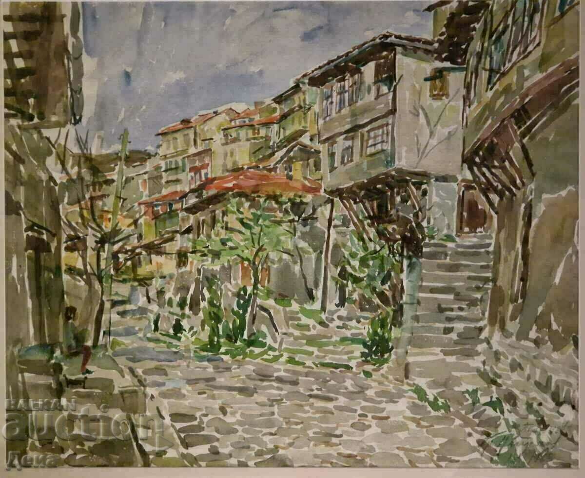 Grigor Naydenov watercolor 1968. with price 650.00 BGN | € 332.34 Grigor Naydenov watercolor 1968. with price 650.00 BGN | € 332.34