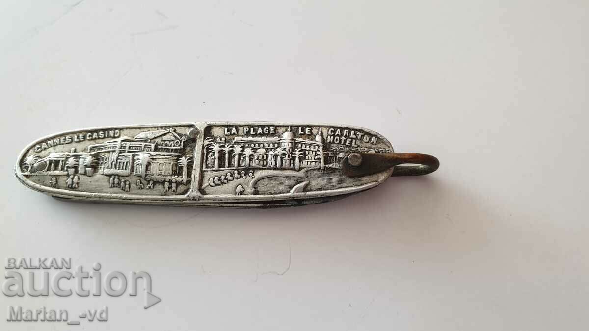 Antique Advertising Pocket Leg - 6 Antique Advertising Pocket Leg - 6