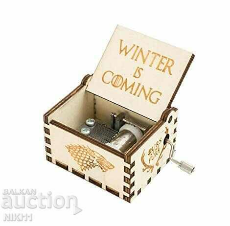 Delivery of Wooden music box with music from Game of Thrones Delivery of Wooden music box with music from Game of Thrones