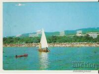 Card Bulgaria Varna Nisipurile de Aur Vedere 47*