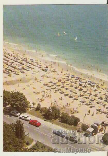 Κάρτα Βουλγαρία Βάρνα Golden Sands The beach 11 *
