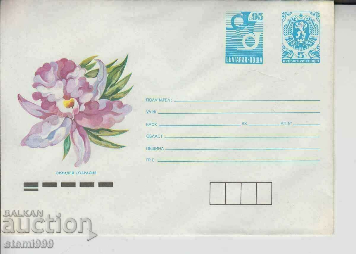 Пощенски плик Цветя