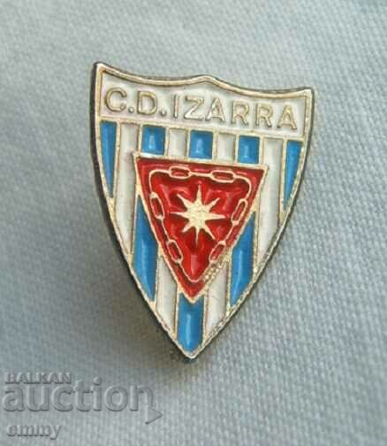CD Izarra football badge - Navarre, Spain