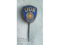Insigna DDR - Federația de tir sportiv, RDG, Germania