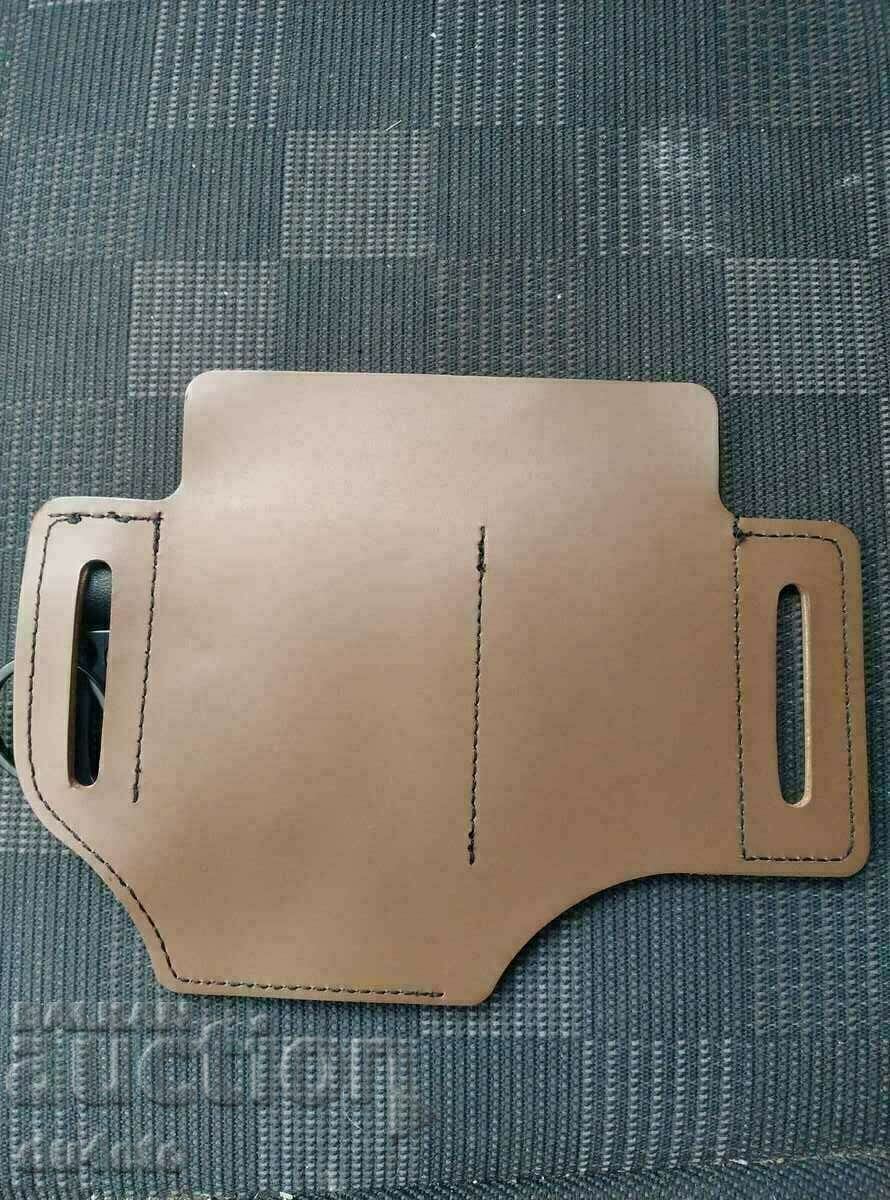 Tactical leather bag belt holster and many tools k - 5 Tactical leather bag belt holster and many tools k - 5