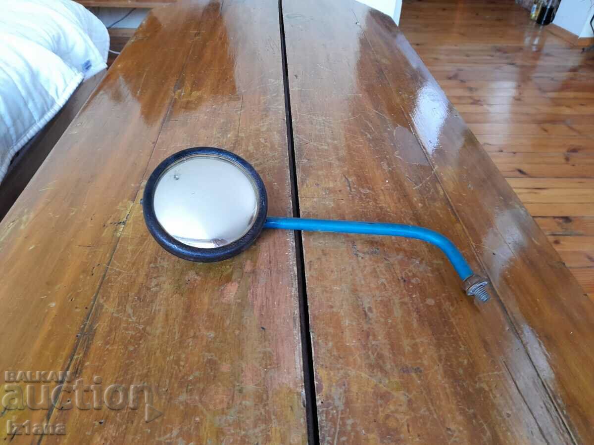 Old mirror for moped, motorcycle