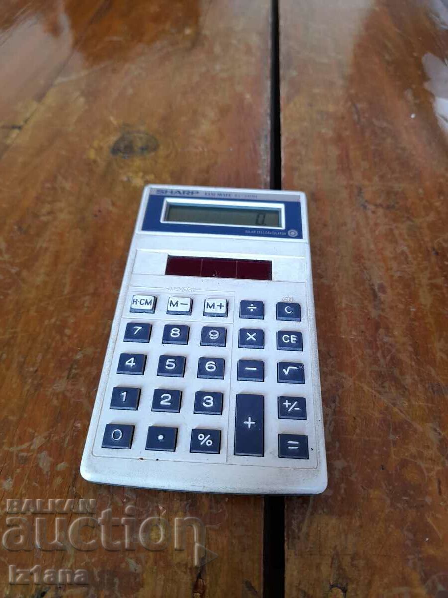 Old Sharp Elsi Mate EL 240H calculator