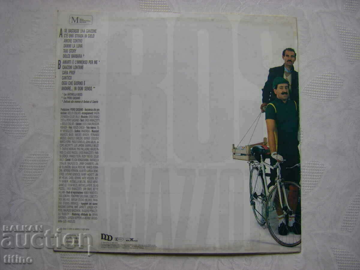 Delivery of ВТА 12717 - Eros Ramazzotti - In Ogni Senso Delivery of ВТА 12717 - Eros Ramazzotti - In Ogni Senso