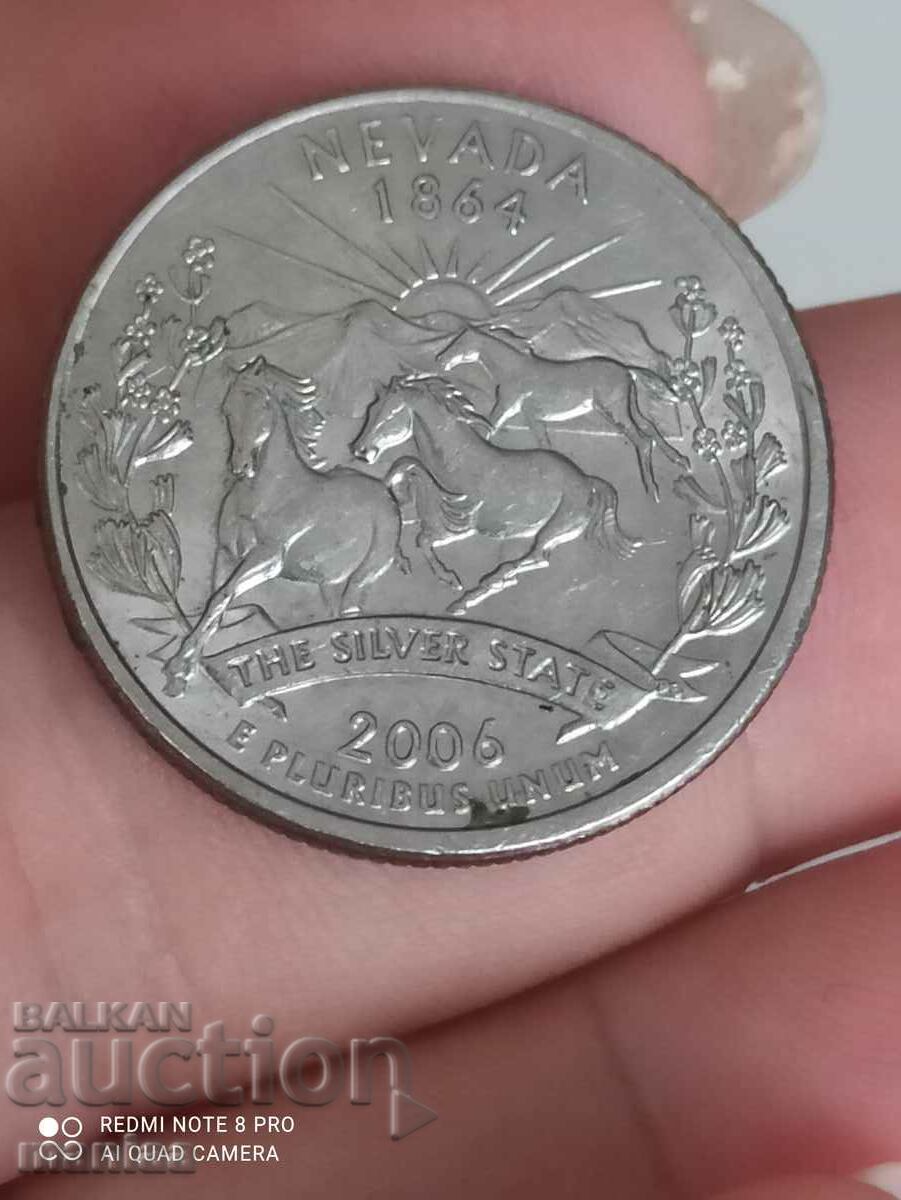 Auction  Quarter Dollar 2006 USA Nevada
