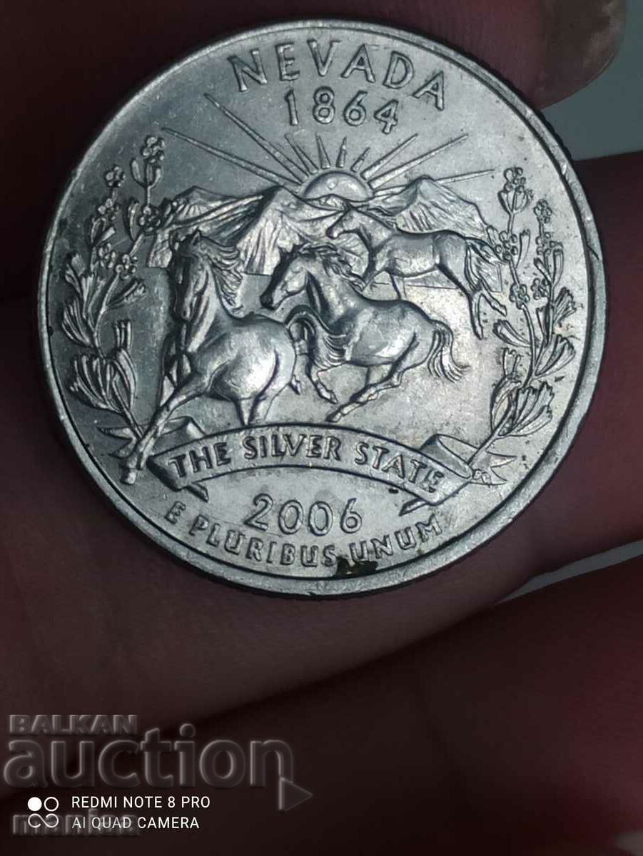 Quarter Dollar 2006 USA Nevada - 5