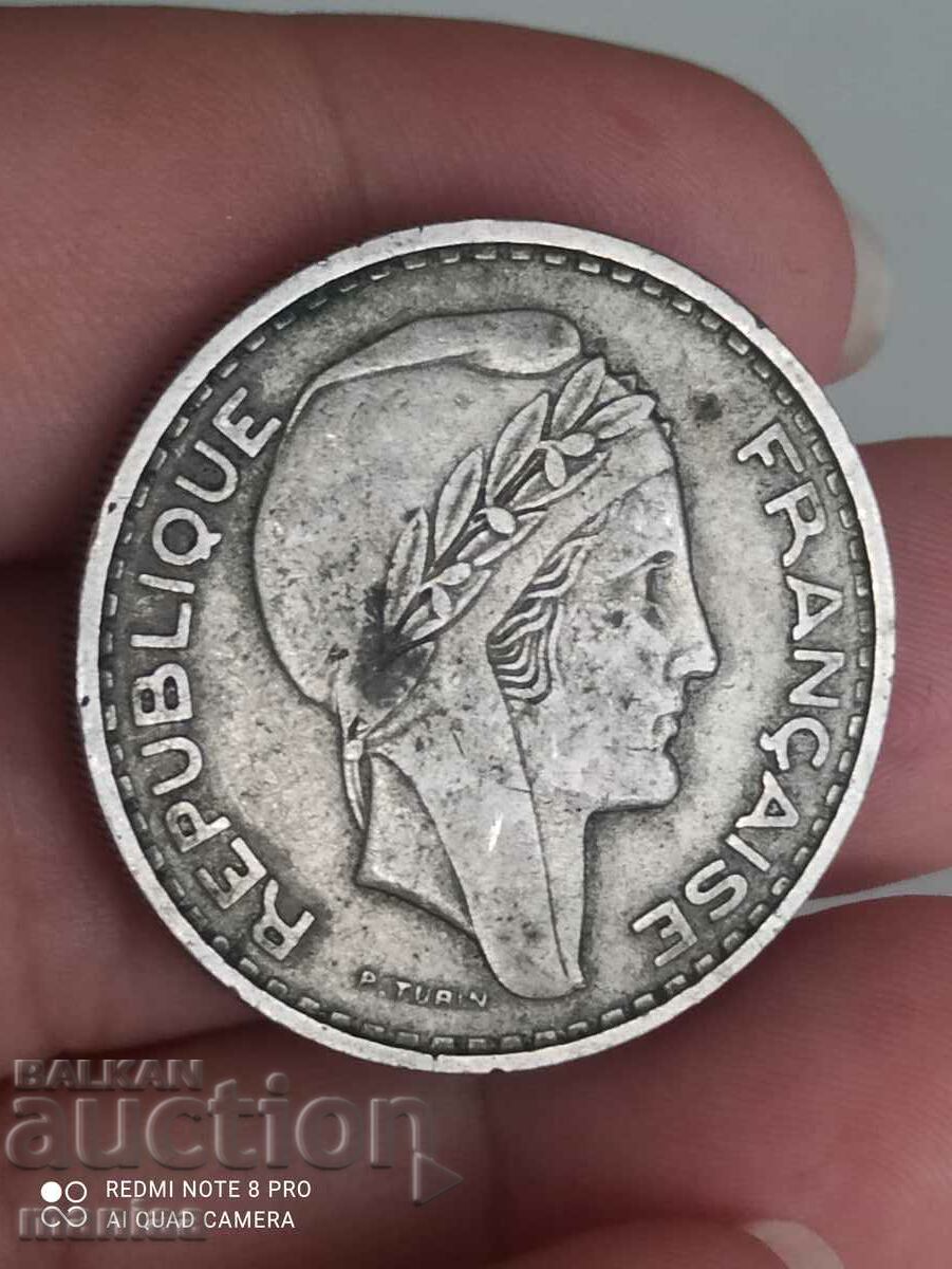 Delivery of 100 francs 1950 Algeria Delivery of 100 francs 1950 Algeria