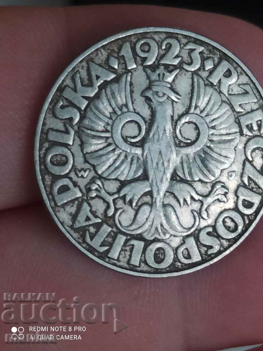 50 pennies 1923 Poland - 6 50 pennies 1923 Poland - 6