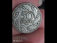 50 πένες 1923 Πολωνία