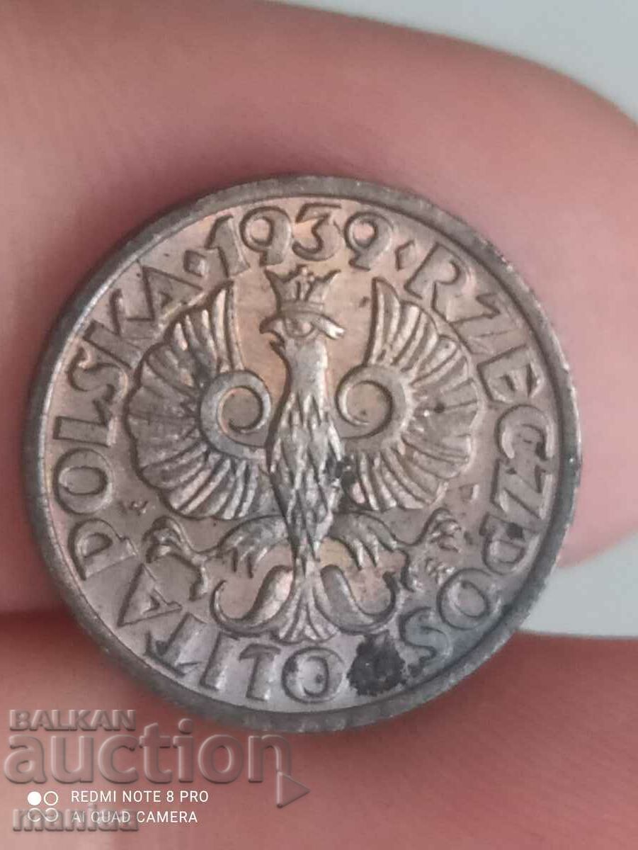 1 groszy 1939 Poland - 6 1 groszy 1939 Poland - 6