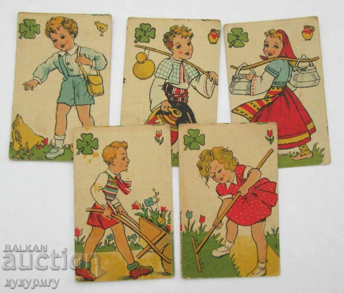 Delivery of Pretty old Black Peter playing cards Delivery of Pretty old Black Peter playing cards