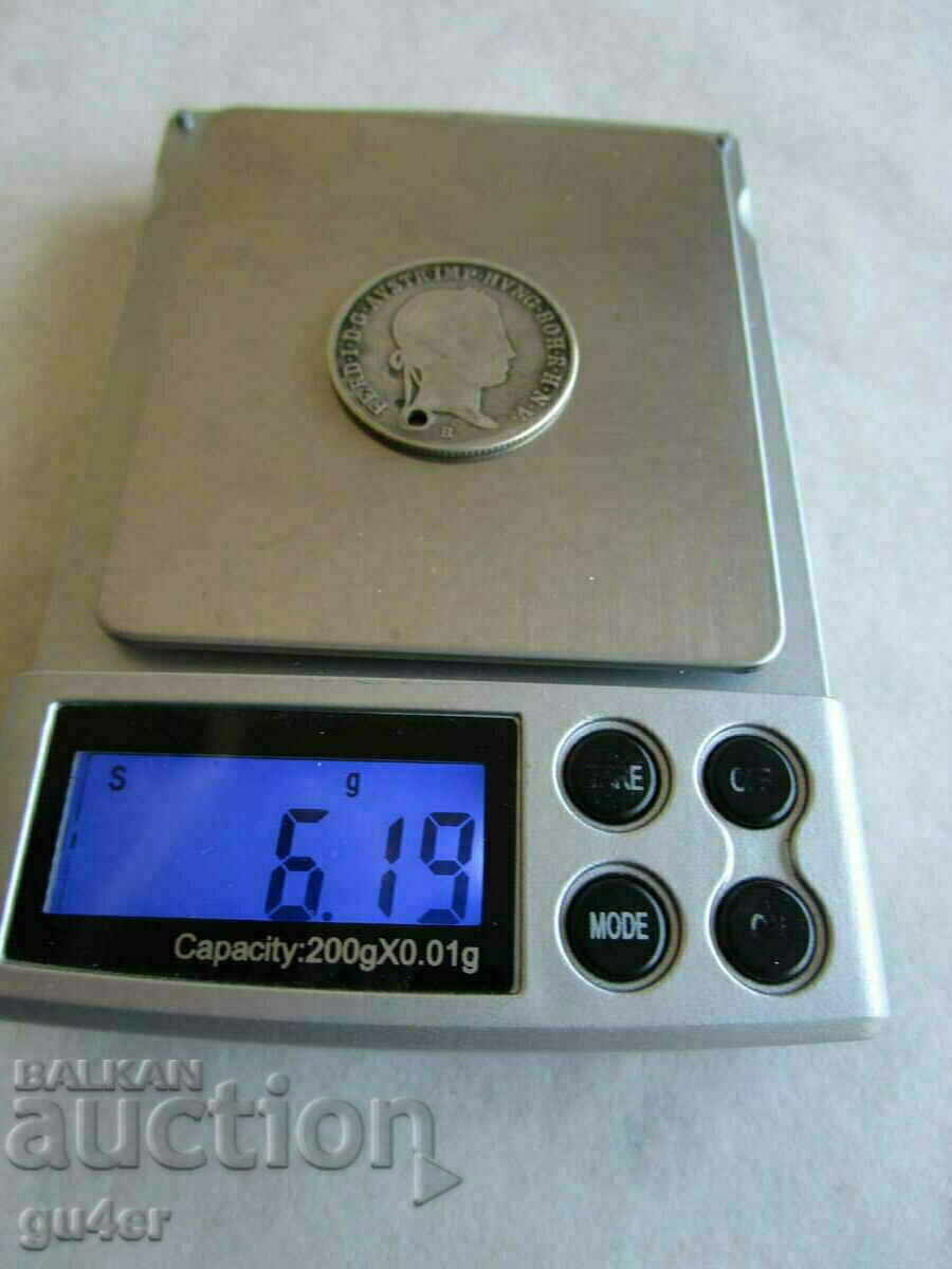 Livrarea ❗❗Monedă rară din argint 1838 6,19 g., din bijuterii, ORIGINAL❗❗