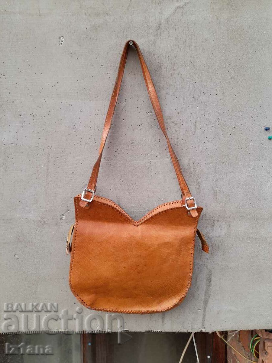 Licitație doamnelor vechi sac din piele