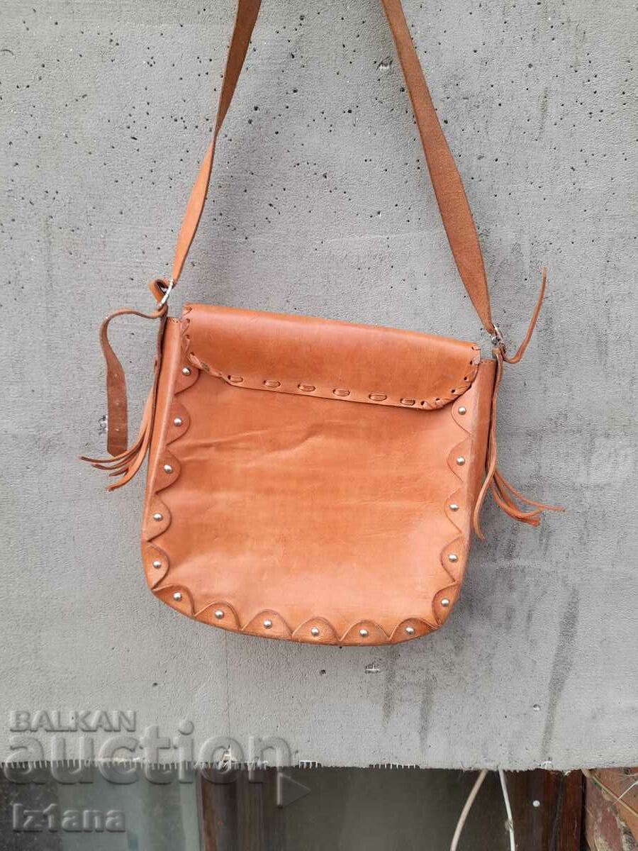 Licitație doamnelor vechi sac din piele