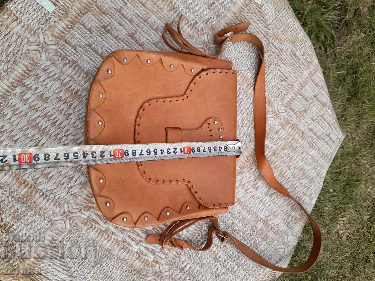 Livrarea doamnelor vechi sac din piele