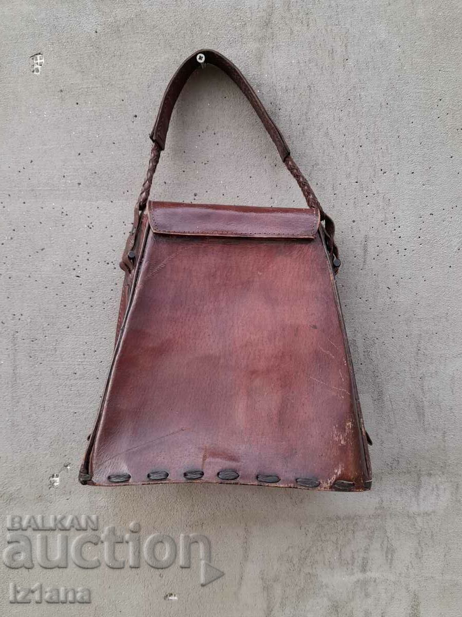 Licitație doamnelor vechi sac din piele