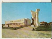 Card Bulgaria Durankulak Monumentul morților*