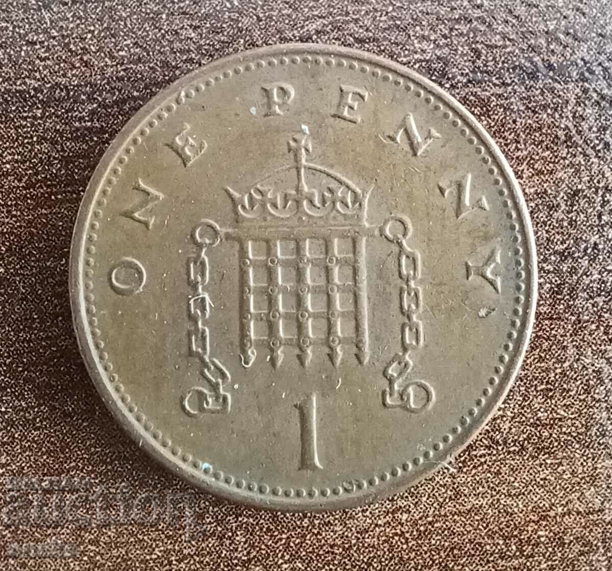 Marea Britanie 1 penny 2000
