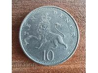 Great Britain 10 pence 1992