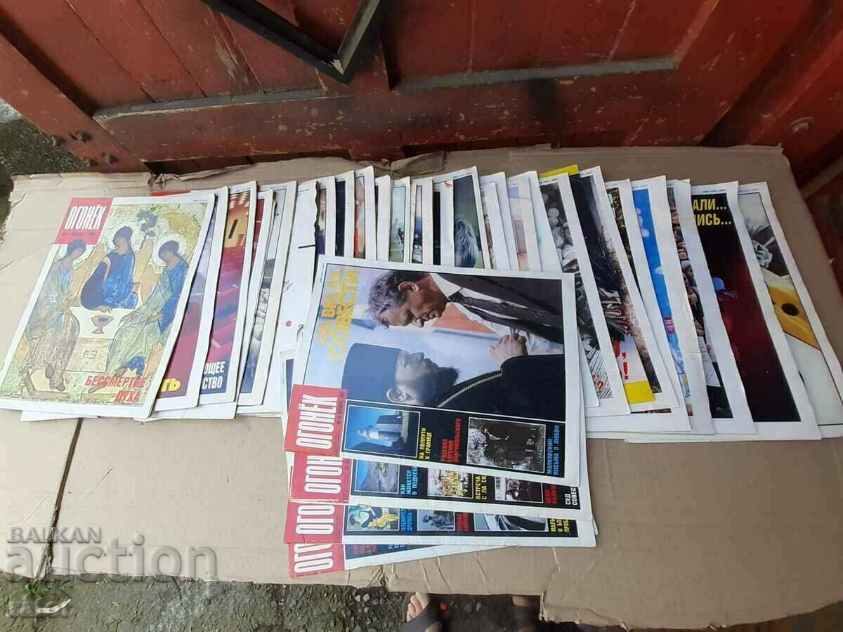 Magazine, magazines OGONEK 1989 and 1990 - 30 issues