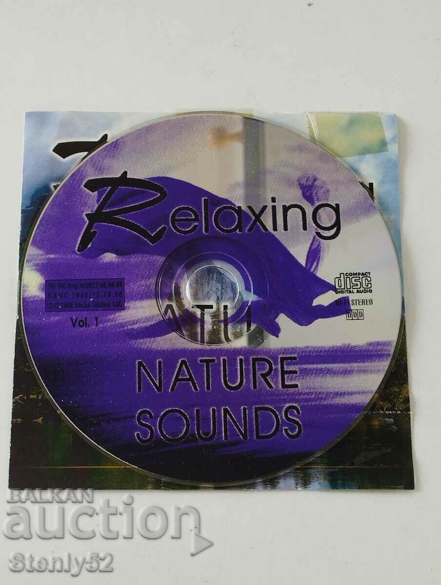 CD-, music for relaxation, sounds of nature.