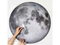 Round puzzle Moon - 1000 pieces puzzle the Moon, Moon