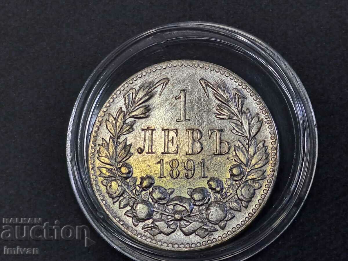 1 лев 1891