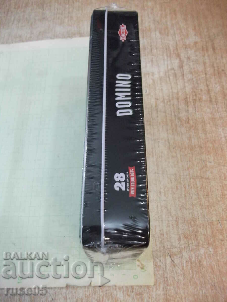 Delivery of "TACTIC DOMINO 6 DOUBLE SIX" game new in metal box Delivery of "TACTIC DOMINO 6 DOUBLE SIX" game new in metal box