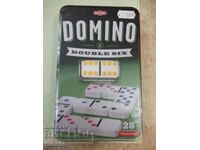 "TACTIC DOMINO 6 DOUBLE SIX" game new in metal box