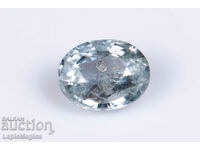 Pale Blue Sapphire 1.02ct Untreated Oval Cut