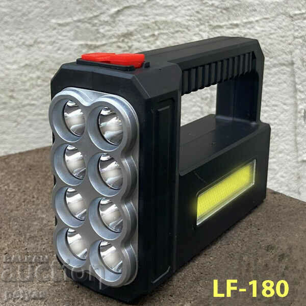 Auction  Rechargeable LED lantern and lamp with solar panel - LF-1780