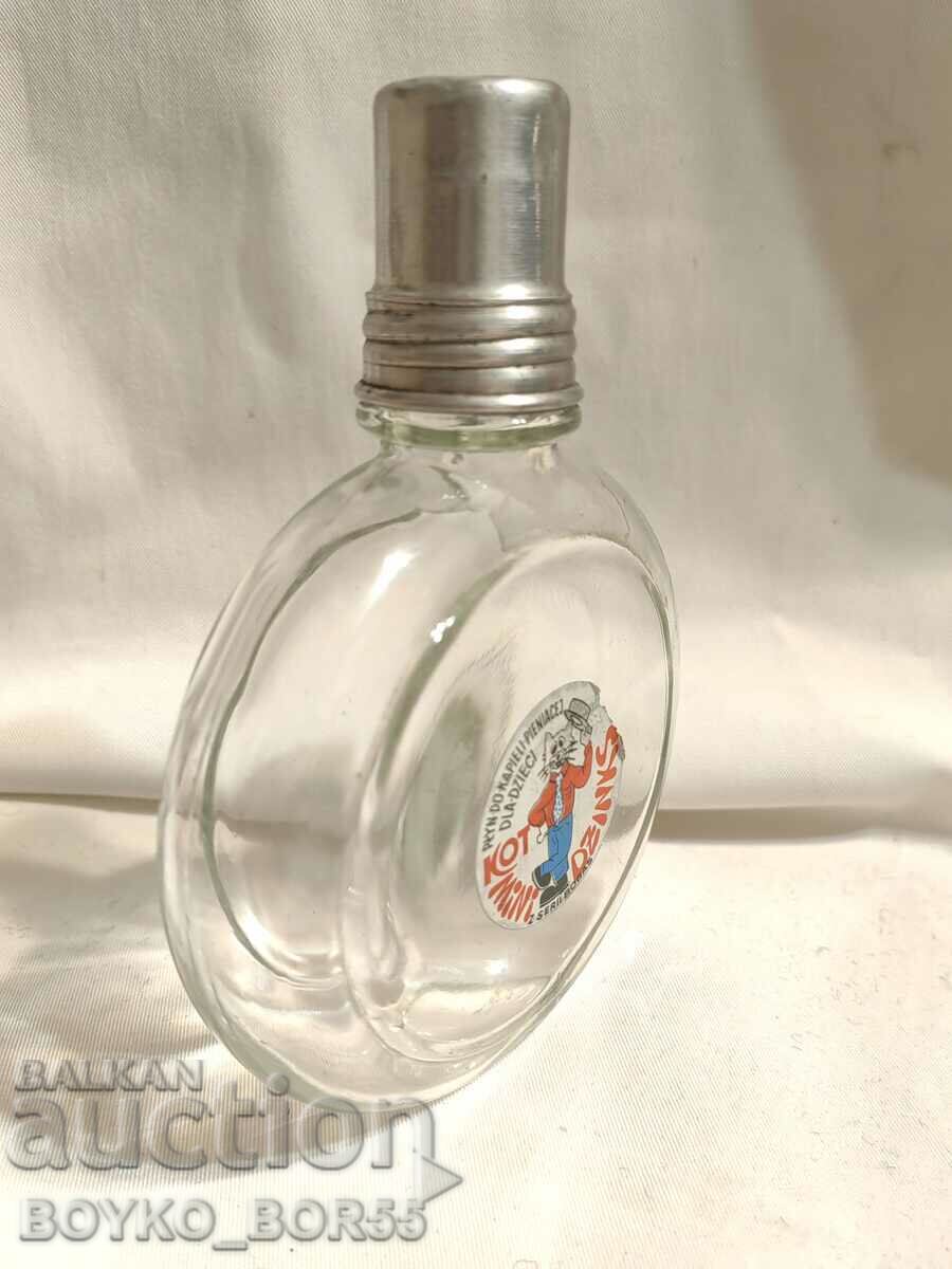 Παράδοση Vintage Pocket Flat Bottle Bottle Gin Alcohol Παράδοση Vintage Pocket Flat Bottle Bottle Gin Alcohol
