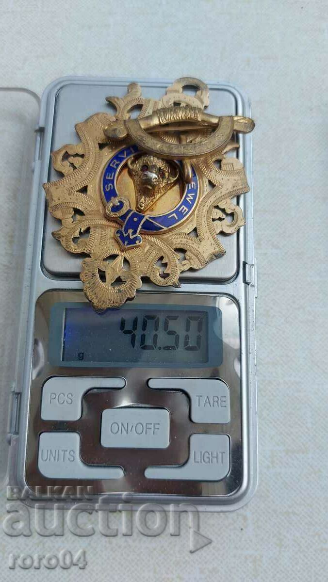 MASONIC ORDER - MEDAL - SILVER - 7 MASONIC ORDER - MEDAL - SILVER - 7