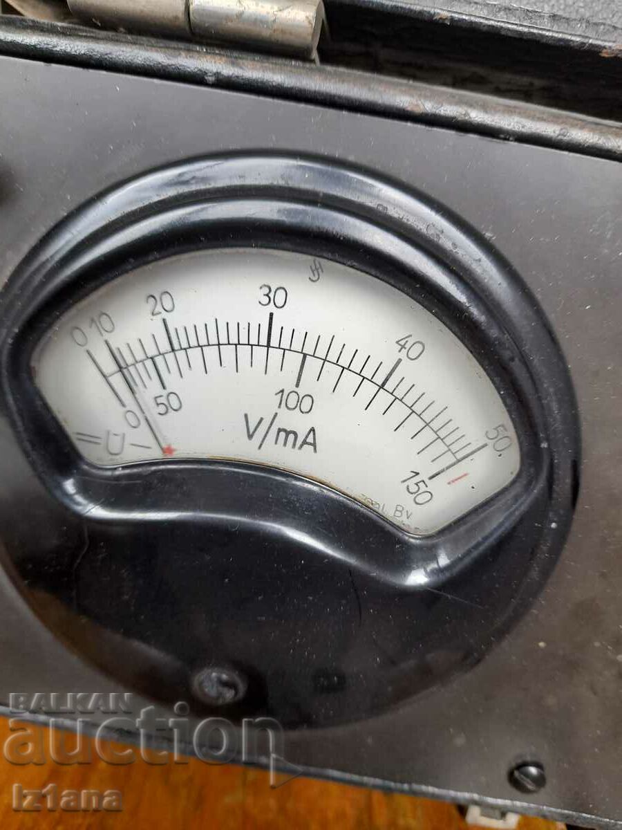 Old Voltmeter, Milliammeter Siemens - 5