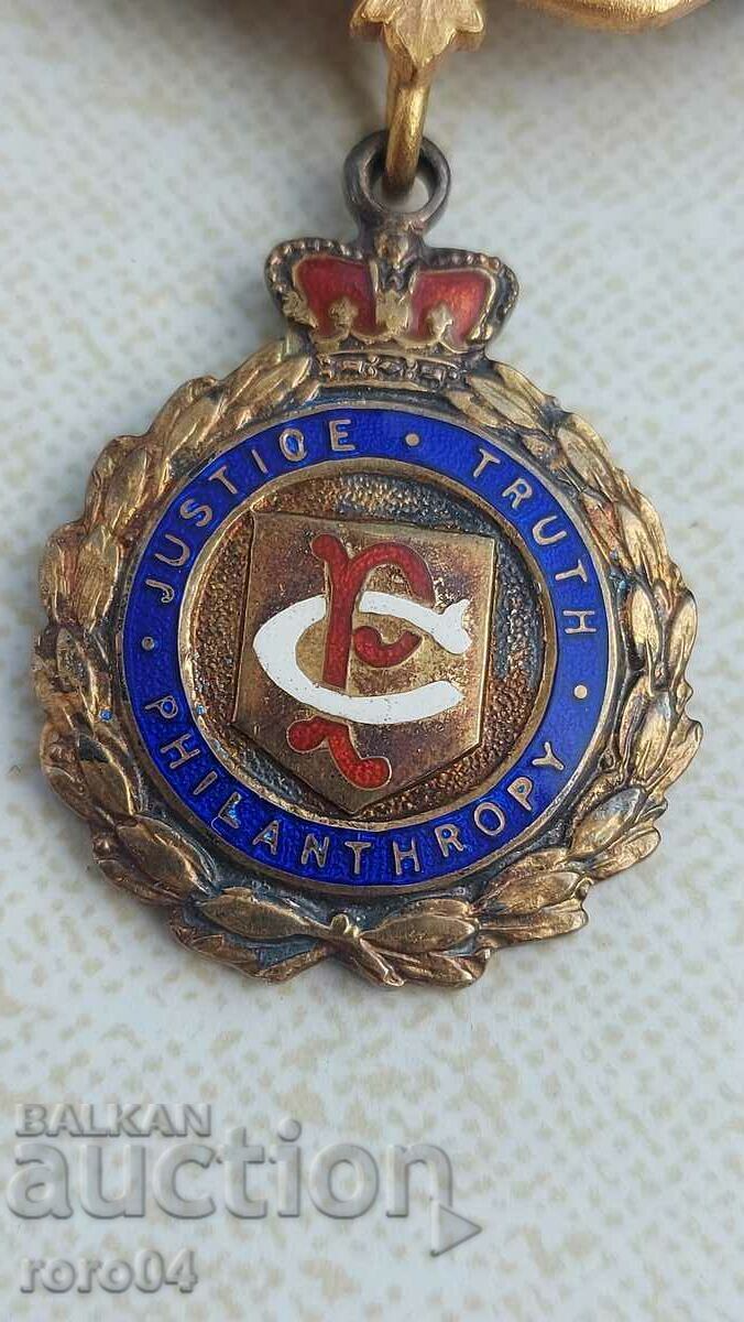 MASONIC ORDER - MEDAL - SILVER with price 256.50 BGN | € 131.15 MASONIC ORDER - MEDAL - SILVER with price 256.50 BGN | € 131.15