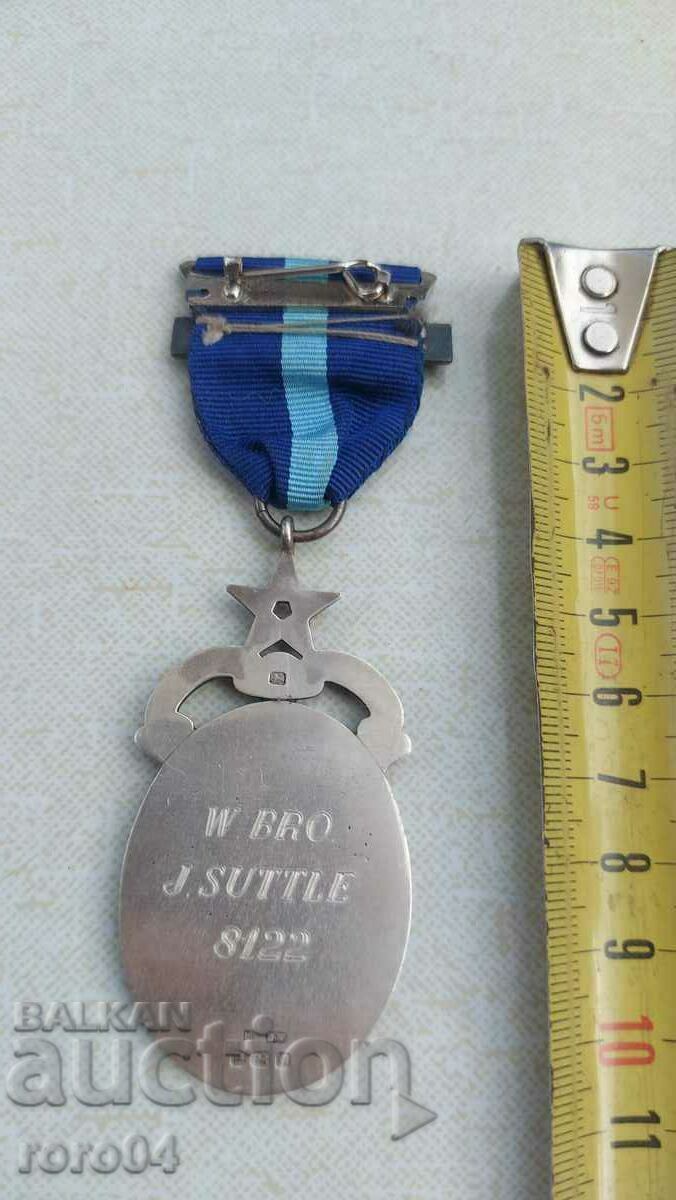 Delivery of MASONIC ORDER - MEDAL - SILVER Delivery of MASONIC ORDER - MEDAL - SILVER
