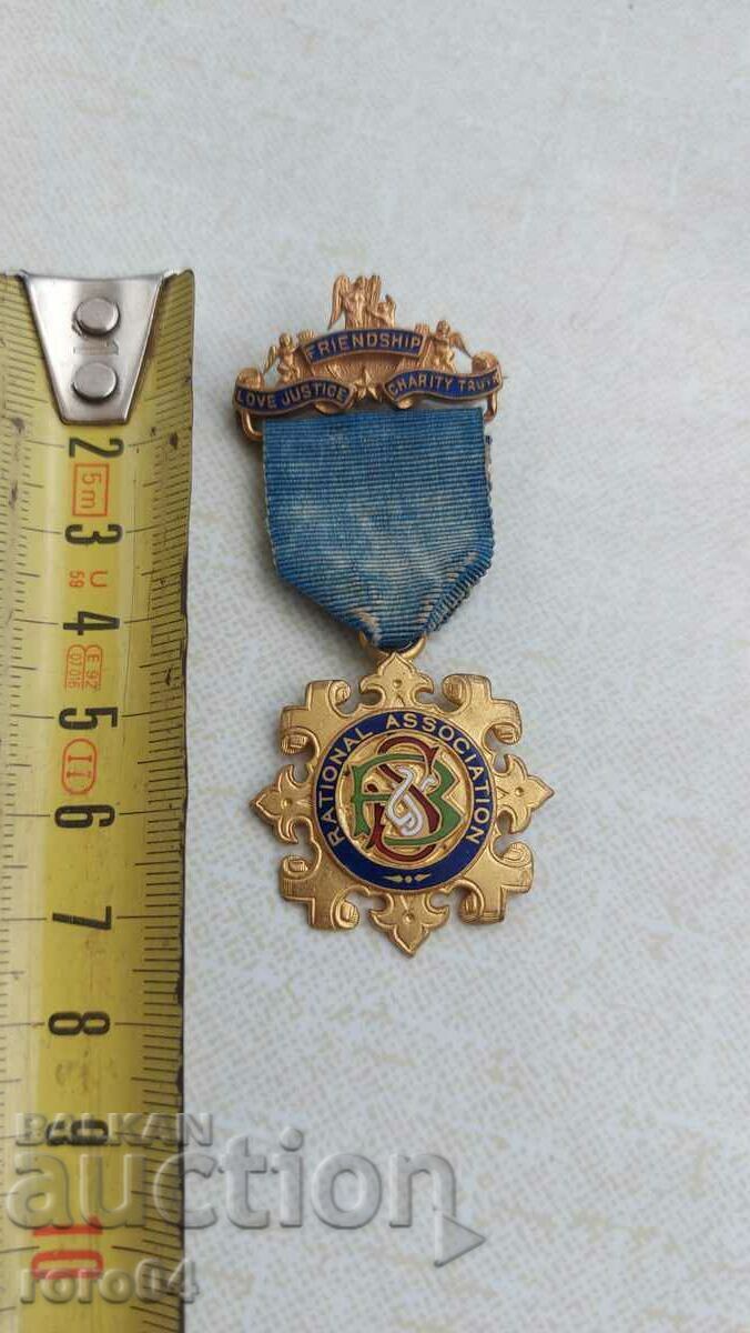 MASONIC ORDER - MEDAL with price 157.50 BGN | € 80.53 MASONIC ORDER - MEDAL with price 157.50 BGN | € 80.53