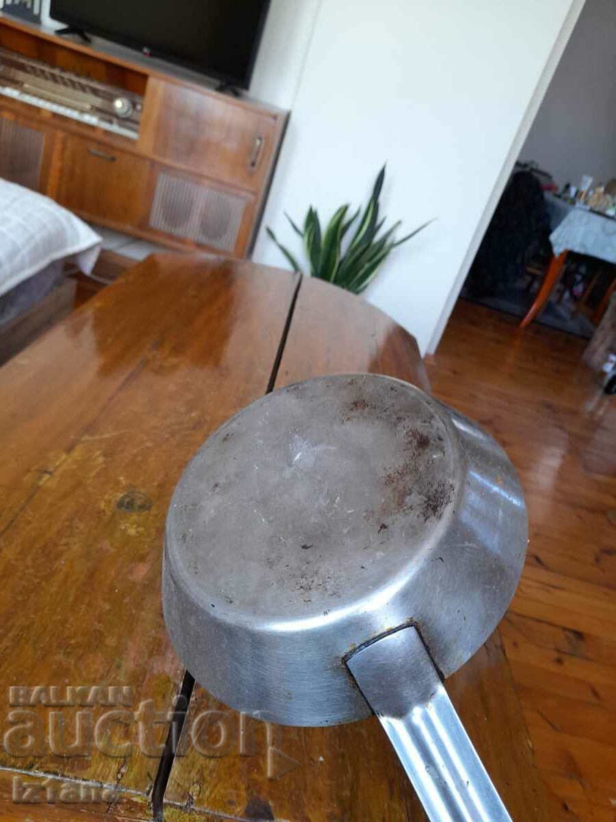 Old stainless steel pan, stainless steel - 5 Old stainless steel pan, stainless steel - 5