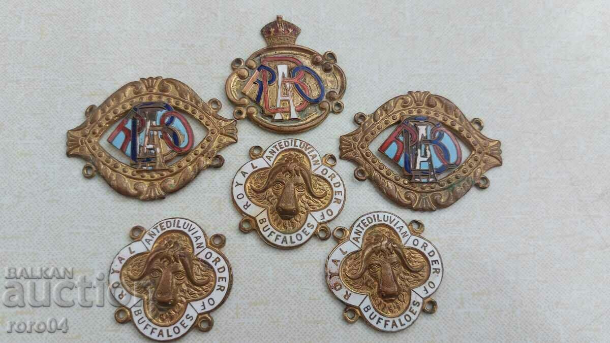 MASONIC SIGNS - MASONIC NECKLACE - 5 MASONIC SIGNS - MASONIC NECKLACE - 5