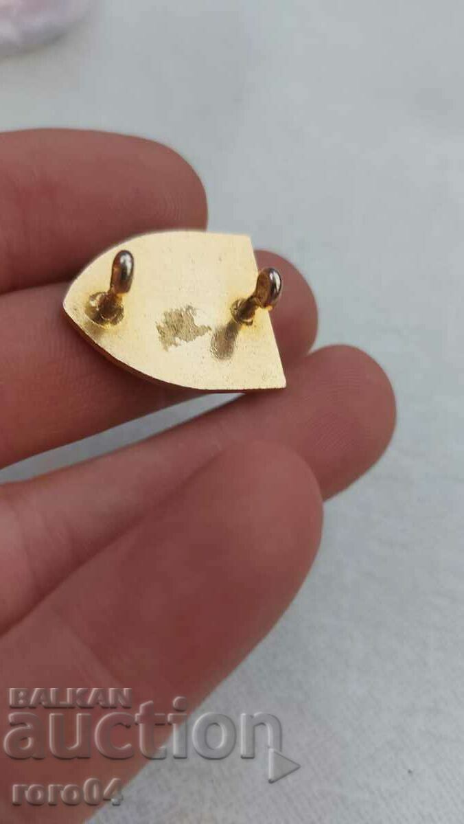 Delivery of ENGLISH SIGN - ENAMEL Delivery of ENGLISH SIGN - ENAMEL