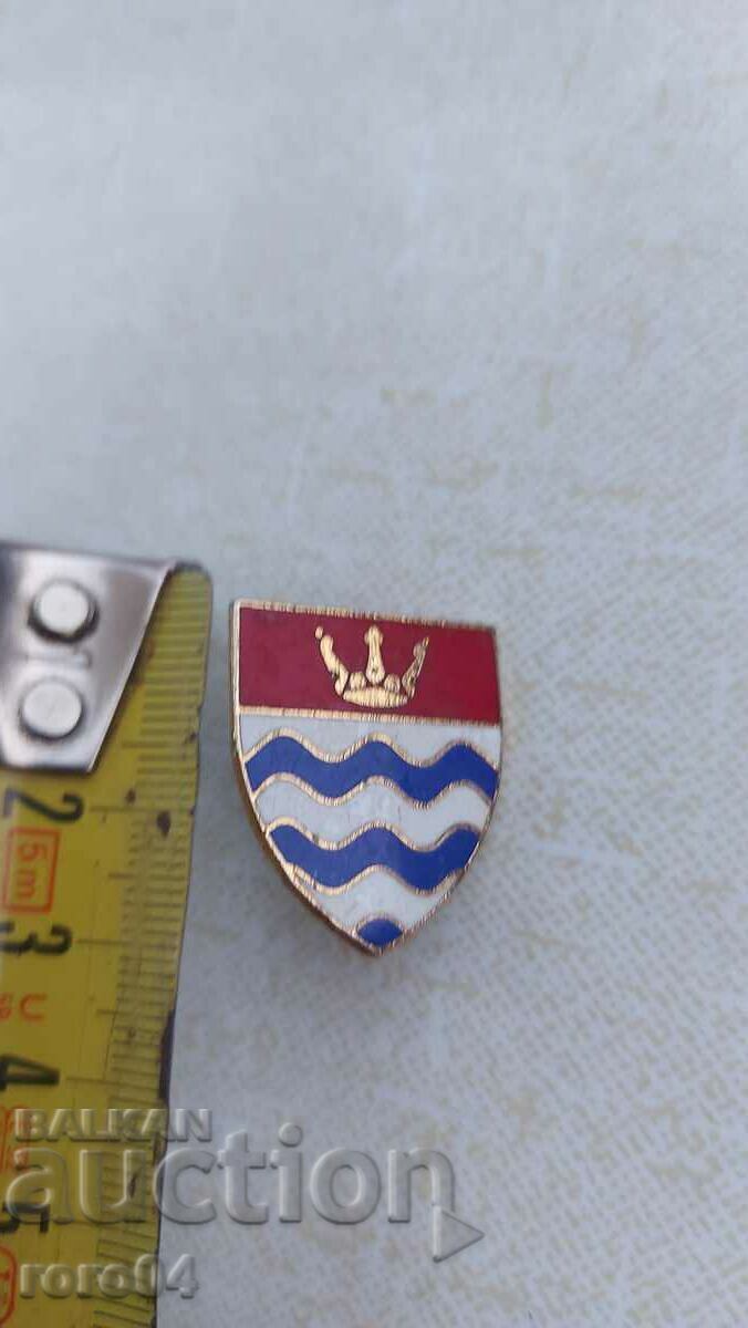 АНГЛИЙСКИ ЗНАК - ЕМАЙЛ - 5