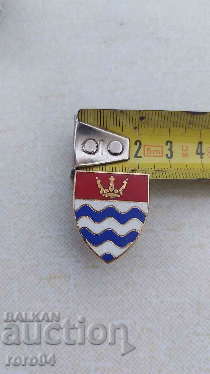 ENGLISH SIGN - ENAMEL - 6 ENGLISH SIGN - ENAMEL - 6