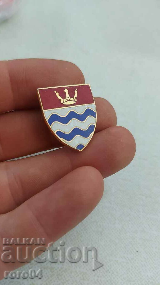 АНГЛИЙСКИ ЗНАК - ЕМАЙЛ