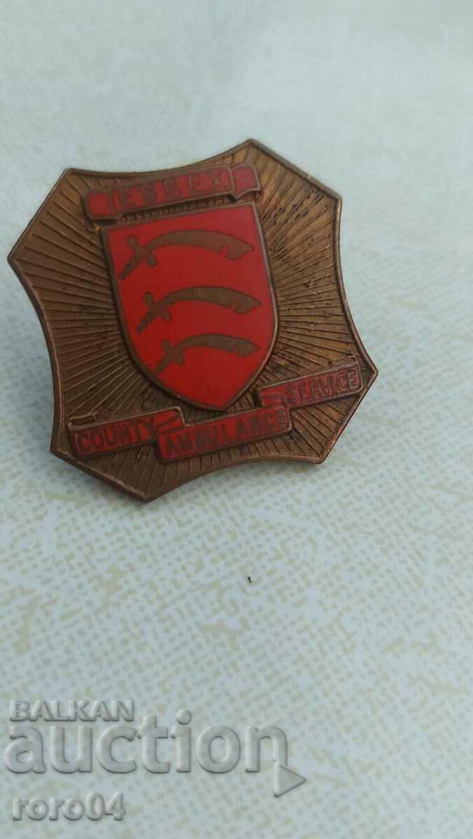 Delivery of ENGLISH SIGN - ENAMEL Delivery of ENGLISH SIGN - ENAMEL