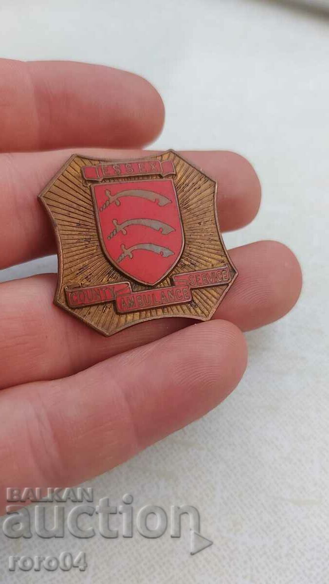 ENGLISH SIGN - ENAMEL - 5 ENGLISH SIGN - ENAMEL - 5