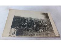 Fotografie Pleven Fete tinere în iarbă înaltă 1919